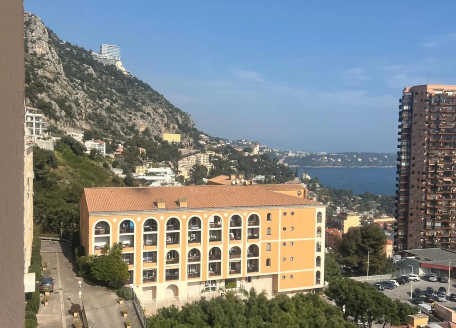 Studio Vue Mer Proche Monaco Beausoleil