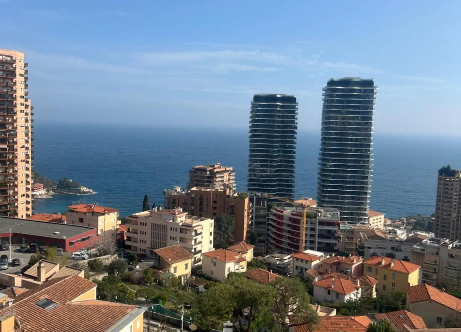 Studio Vue Mer Proche Monaco Beausoleil