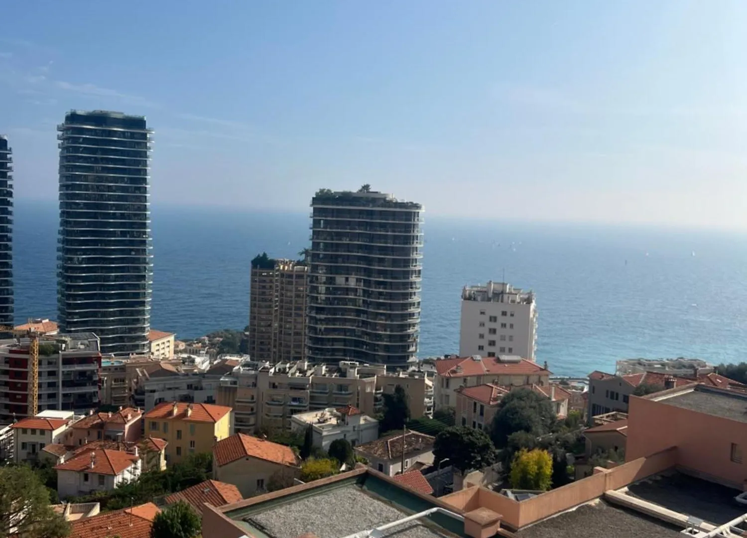 Studio Vue Mer Proche Monaco Beausoleil Apartment